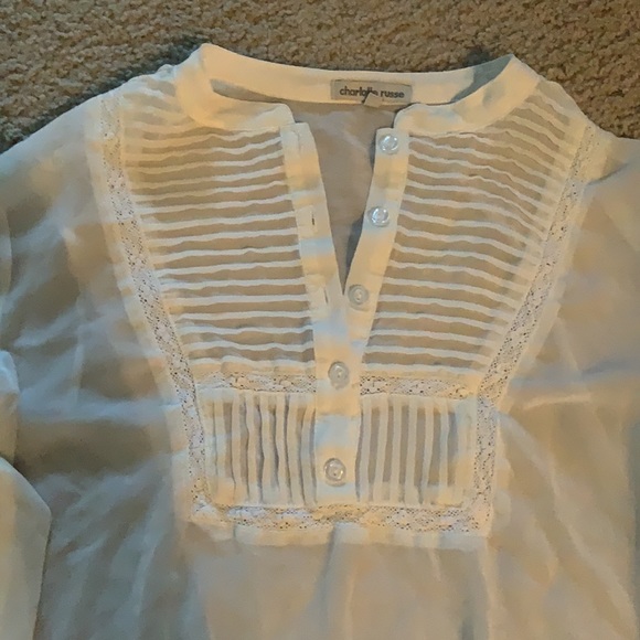 Long sleeve wide sleeve Blouse - Picture 2 of 3